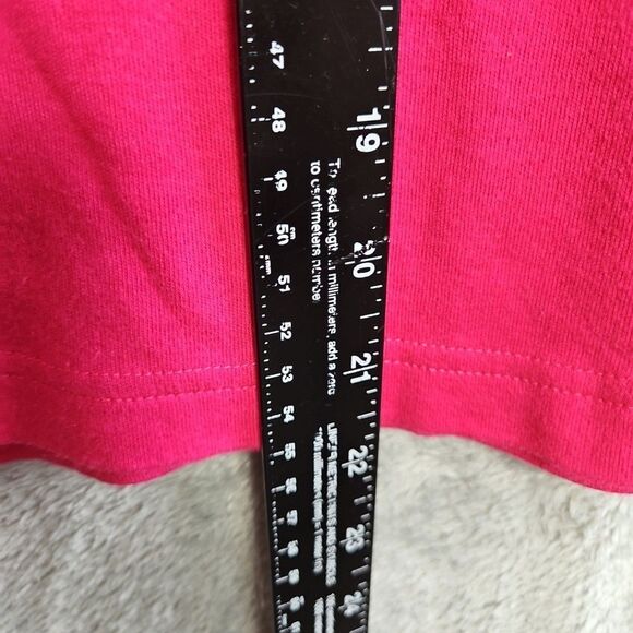 Eguipt Women's Sz Lg Top tshirt cotton red vintage shoulder pads Made in Egypt - Picture 4 of 11